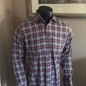 Robert Talbot Estate trim fit shirt in L